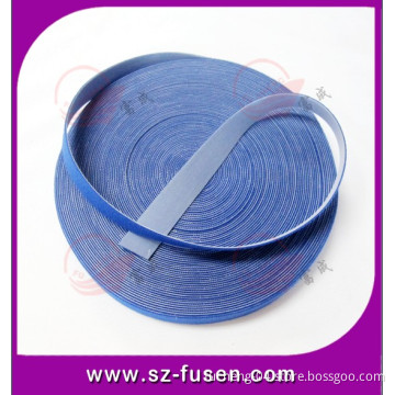 Double Sided Utility Blue Color All-Purpose Velcro Hook Loop Fastener